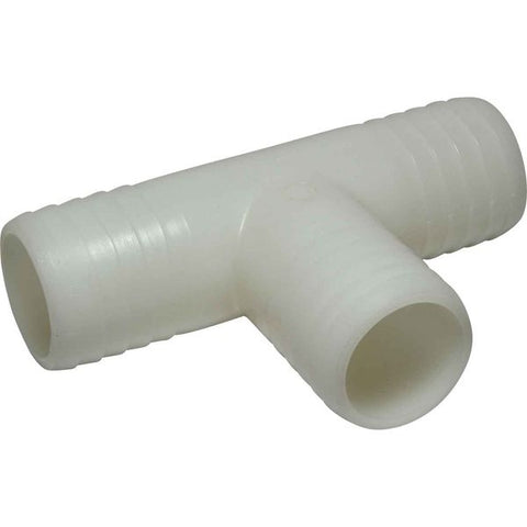 Plastic Tee Connector Equal Barbs