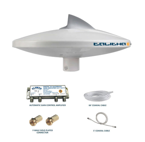 Glomex Compact Omnidirectional TV Antenna Talitha V9125-12