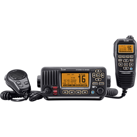 Icom M423GE + HM-195GB VHF DSC