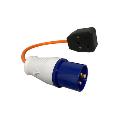 16a Mains Site Plug to 13a Socket 8-50031