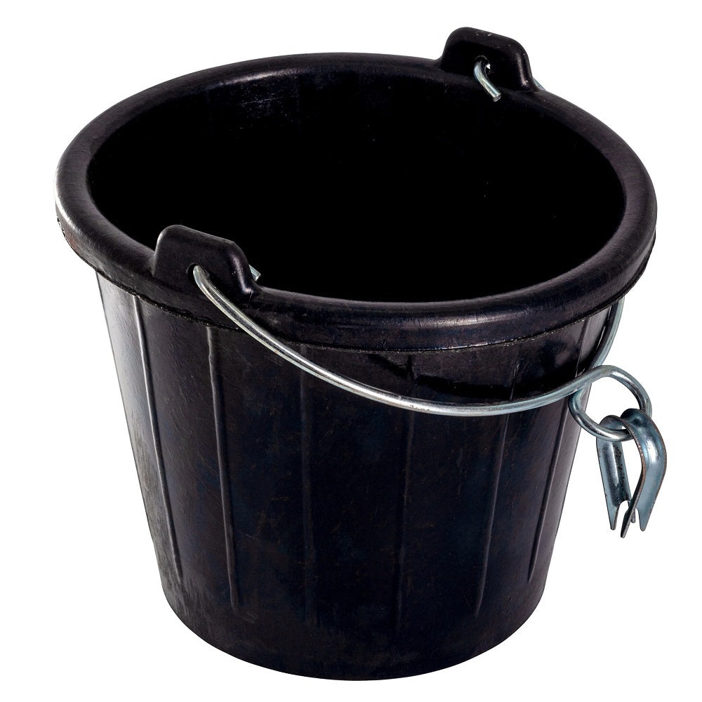 Heavy Duty Rubber Bucket with Handle and 8mm Thimble Fox's Chandlery