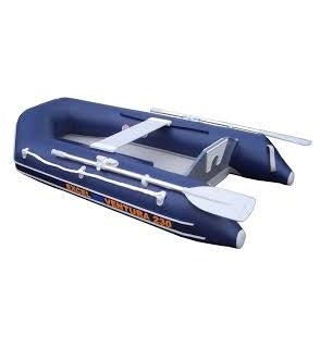 Excel Ventura Lightweight Inflatable Dinghy with Air Deck in Dark Blue