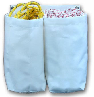 Solent Leisure Halyard Bag - Double - White 250 x 300mm 15-22