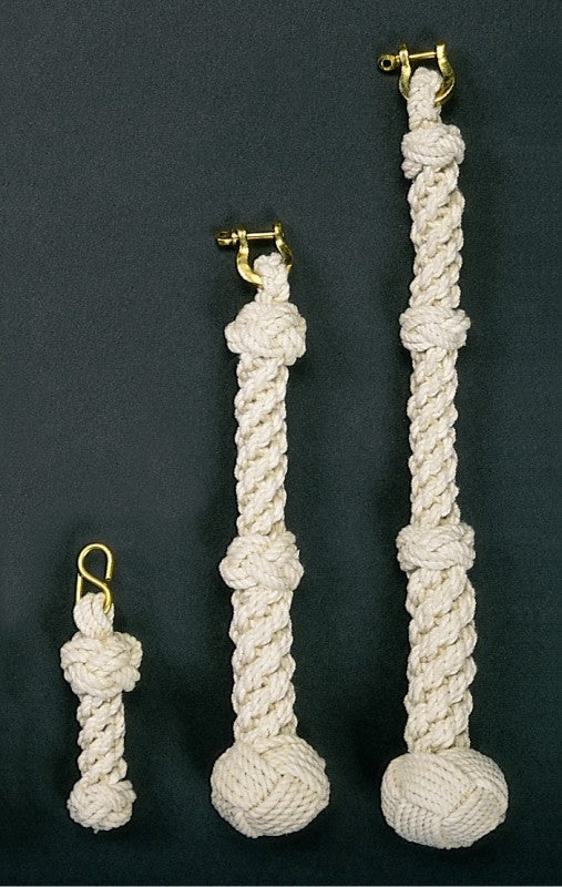 Nauticalia Rustic Cotton Lanyard for Ships Bell Fox's Chandlery