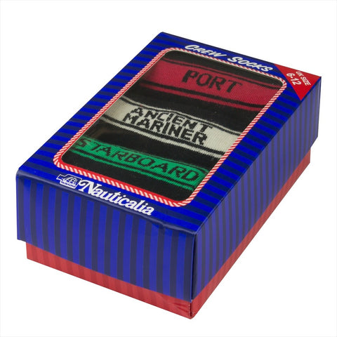 Nauticalia Socks In A Box - Ancient Mariner