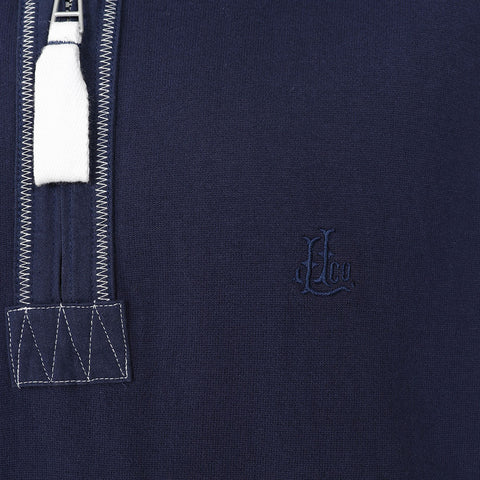 Lazy Jacks Mens Classic 1-4 Zip Plain Sweatshirt