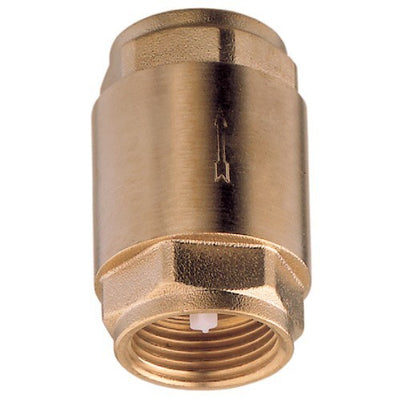 Aquafax Brass Spring Check Valve
