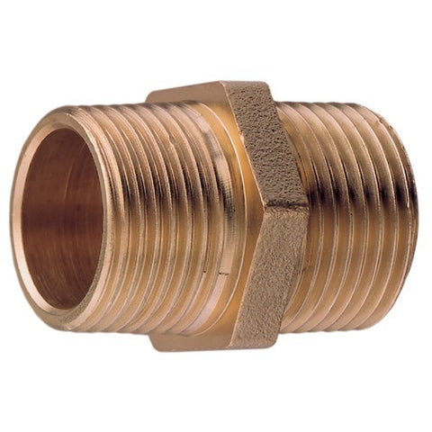 Guidi Bronze Equal Hex Nipple