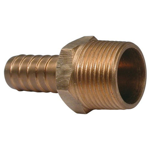 Aquafax Bronze Hose Connector 1-2" BSP - Metric
