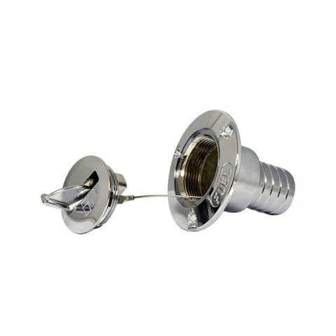 Chrome Fuel Deck Filler For 38mm Hose