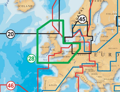 Navionics + UK and Ireland SD and MicroSD 28XG