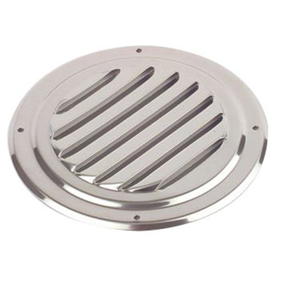Round Louvre Vent Stainless Steel 178mm