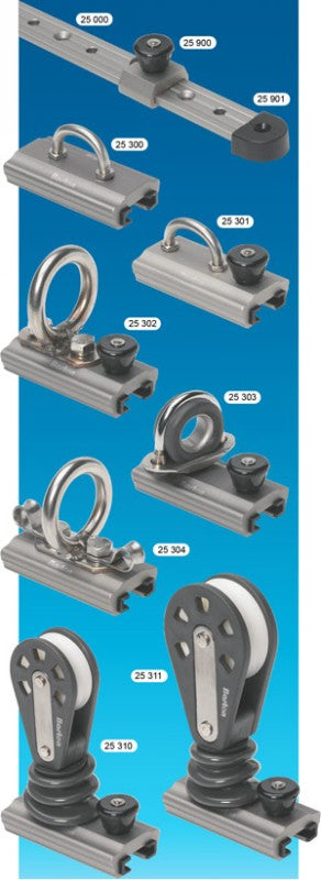 Barton Plunger Stop for Mainsheet Slide -25mm T Track-25900