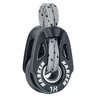 Harken 18mm 2698 Carbo Fly T2 Soft-Attach Block