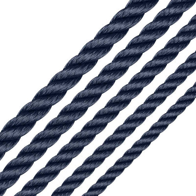 Liros Polyamide (Nylon) Rope 3 3trand Navy