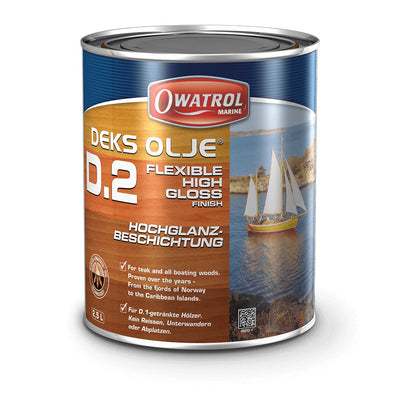 Owatrol Deks Olje D2 Wood Gloss Varnish