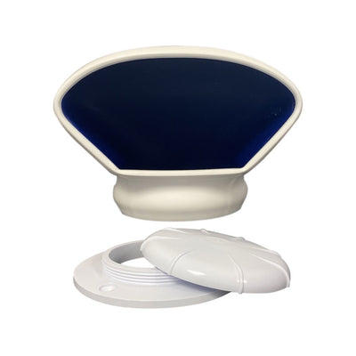 Plastimo 16923 Cowl Vent With Deck Plate - 90mm