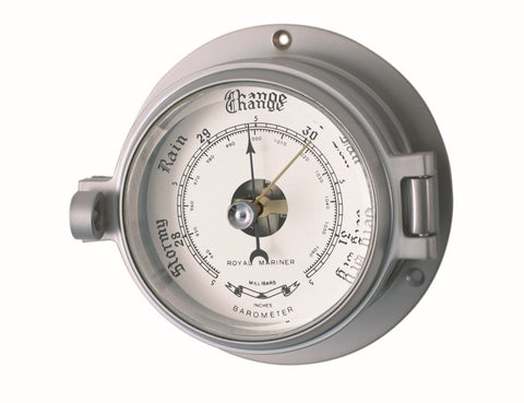 RoyalMarine3inchmattchromebarometer2000