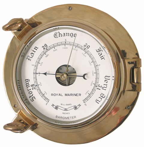 RoyalMarinerbrass6inchlargeportholeclock180751500