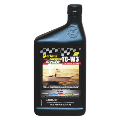 Starbrite Premium 2 Cycle Engine Oil TC-W3 475ml