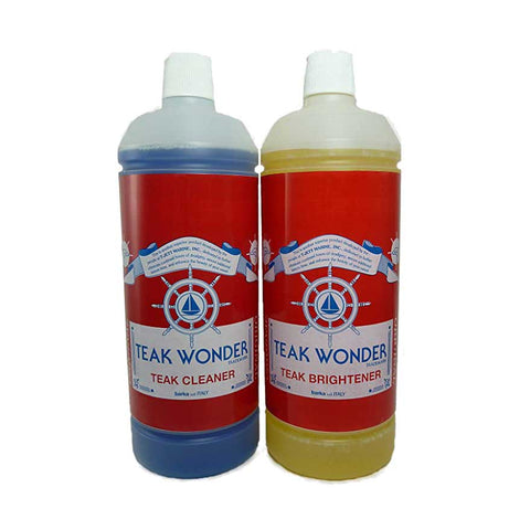 Teak Wonder Standard Combo Pack - Cleaner and Brightener