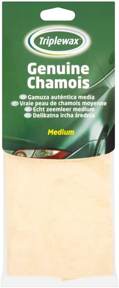 TripleWax Genuine Chamois, Medium
