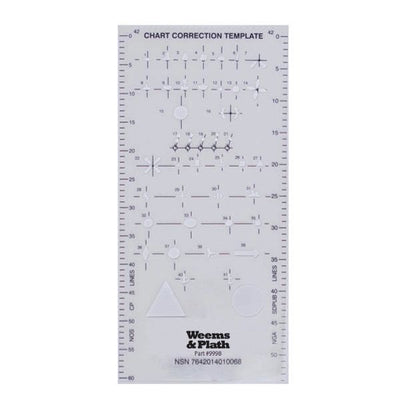 Weems and Plath Chart Correction Template