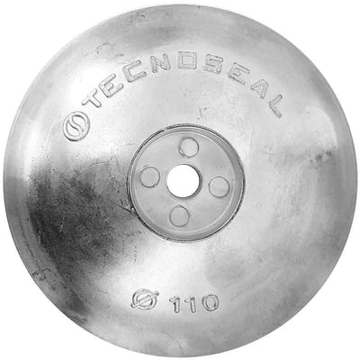 Zinc Rudder - Skeg - Trim Tab Flange Anode 110mm
