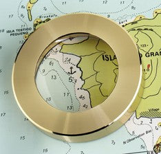 Weems and Plath Brass Chart Magnifier