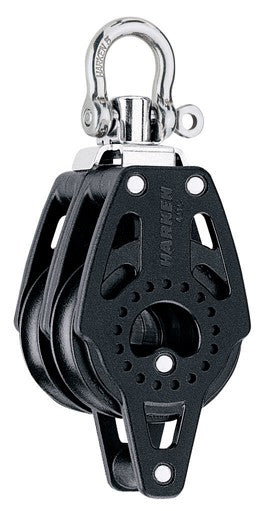 Harken 40mm 2639 Carbo Air Double Block Swivel - Becket