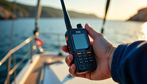 Best handheld VHF Marine Radios tested at sea in 2025