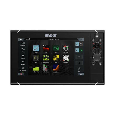 BandG Zeus 3S 9" Chartplotter with World Basemap