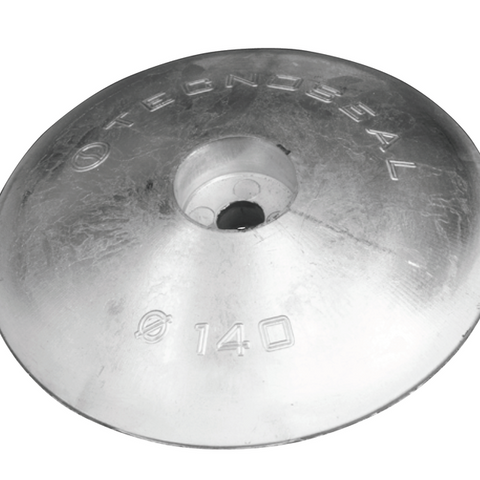 Tecnoseal Aluminium Disc Anode 140mm