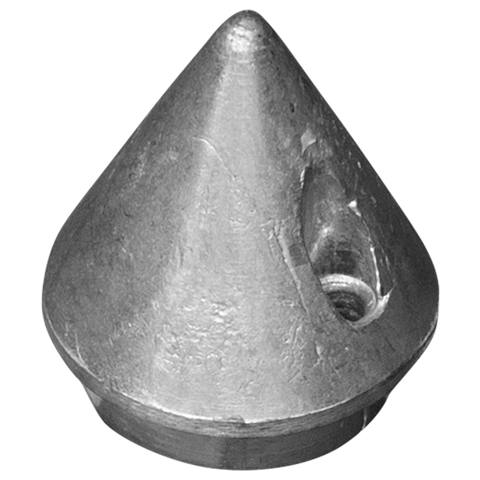 Tecnoseal Zinc Max Prop cone shape anode 2 Blades propeller