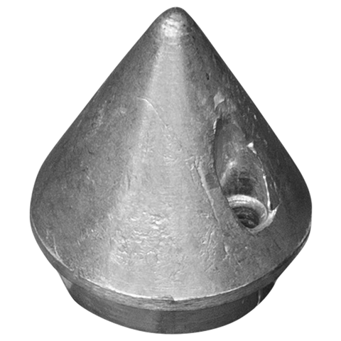 Tecnoseal Zinc Max Prop cone shape anode 2 Blades propeller
