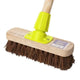 8" Wooden Deck Scrubber with long Handle