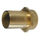 BSP Parallel Female Thread Straight with hex shoulder 1 1/4" thread - 1" Hose Tail