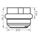 Osculati Discovery navigation light 360° mast head+3colours