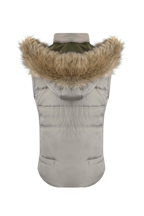 Weird Fish Sabine Arctic Padded Gilet Sand Dune