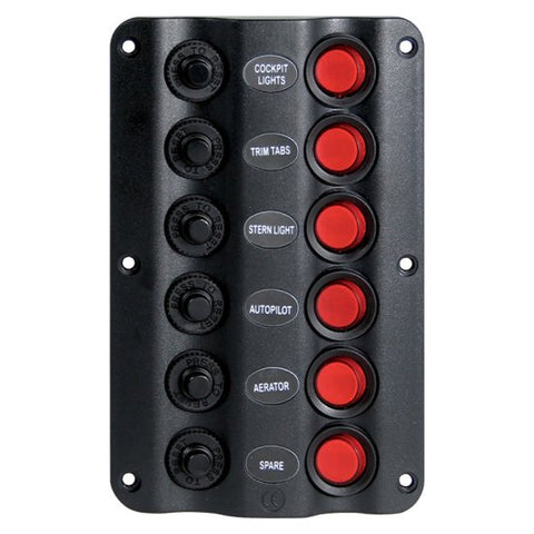 Talamex Wave Switch Panel 6
