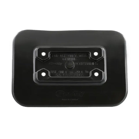 Scotty 341 Glue-On Pad For Inflatable Boats, Black