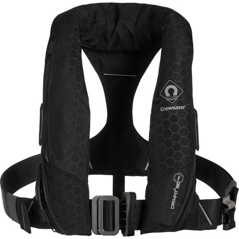 Crewsaver Crewfit+ 180N ISO Single Automatic Lifejacket With Harness attachment 9735BKAP