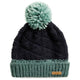 Weird Fish Alisa Eco Textured Bobble Hat