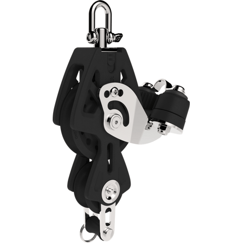 Lewmar 50mm Synchro Block Single With Fiddle, Becket and Cleat