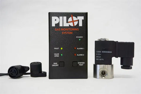 Pilot MultiGas System - Two LPG & Solenoid Valve 12V and 24V