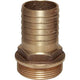 Bronze Hose Connector 1-1-2" BSP - 38mm Hose