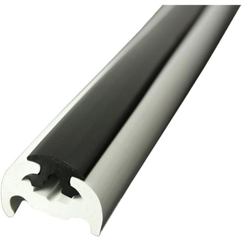 Wilks PVC 180 Fender Lipped D White with Black Insert (27 x 16mm x 9m)