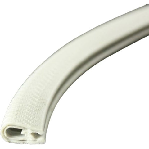 Wilks PVC ET101 Edge Trim 10mm x 13.5mm, White