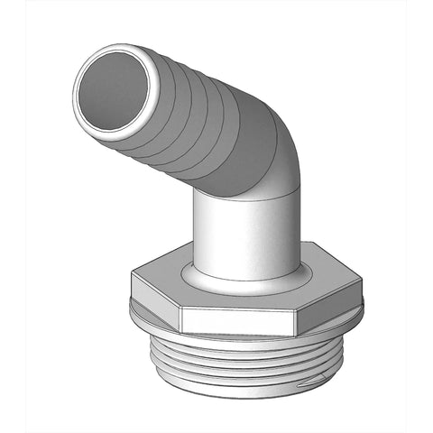 TruDesign Aquavalve Tail 120° 38mm 1½” BSP-inc Blue Seal