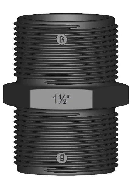 Tru Design Equal Hex Nipple
